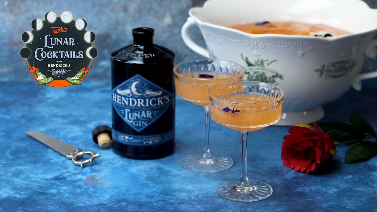 Hendrick's Lunar Gin Fizz Punch